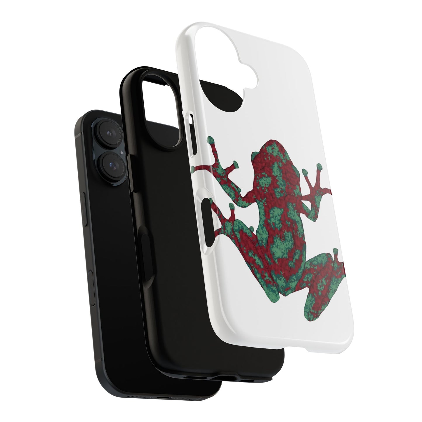Frog Phone Case, Tough Cases, Eco-Friendly Phone Accessories, Unique Gifts for Nature Lovers, Cute Frog Design