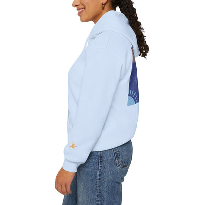 Unisex Heavy Blend™ Hooded Sweatshirt - Cozy Everyday Comfort, Perfect Gift for Nature Lovers and Art Enthusiasts
