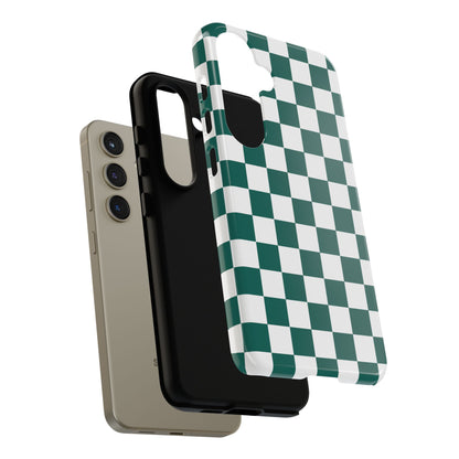 Stylish Checkered Phone Case, Protective Cover, Unique Gift, Trendy Accessory, Customizable Design, Ideal for All Ages