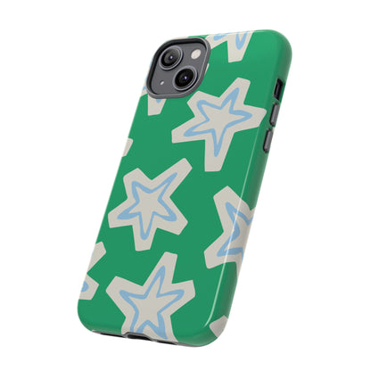 Retro Star Pattern Phone Case | Tough Cases, Colorful Cover for Phones, Phone Accessories, Gift for Her, Trendy Cases