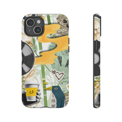 Artistic Phone Case, Unique Cell Phone Cover, Trendy Gifts for Music Lovers, Eco-Friendly Phone Accessory, Stylish Tech Gifts, Cool Cases, Unique Phone Cases
