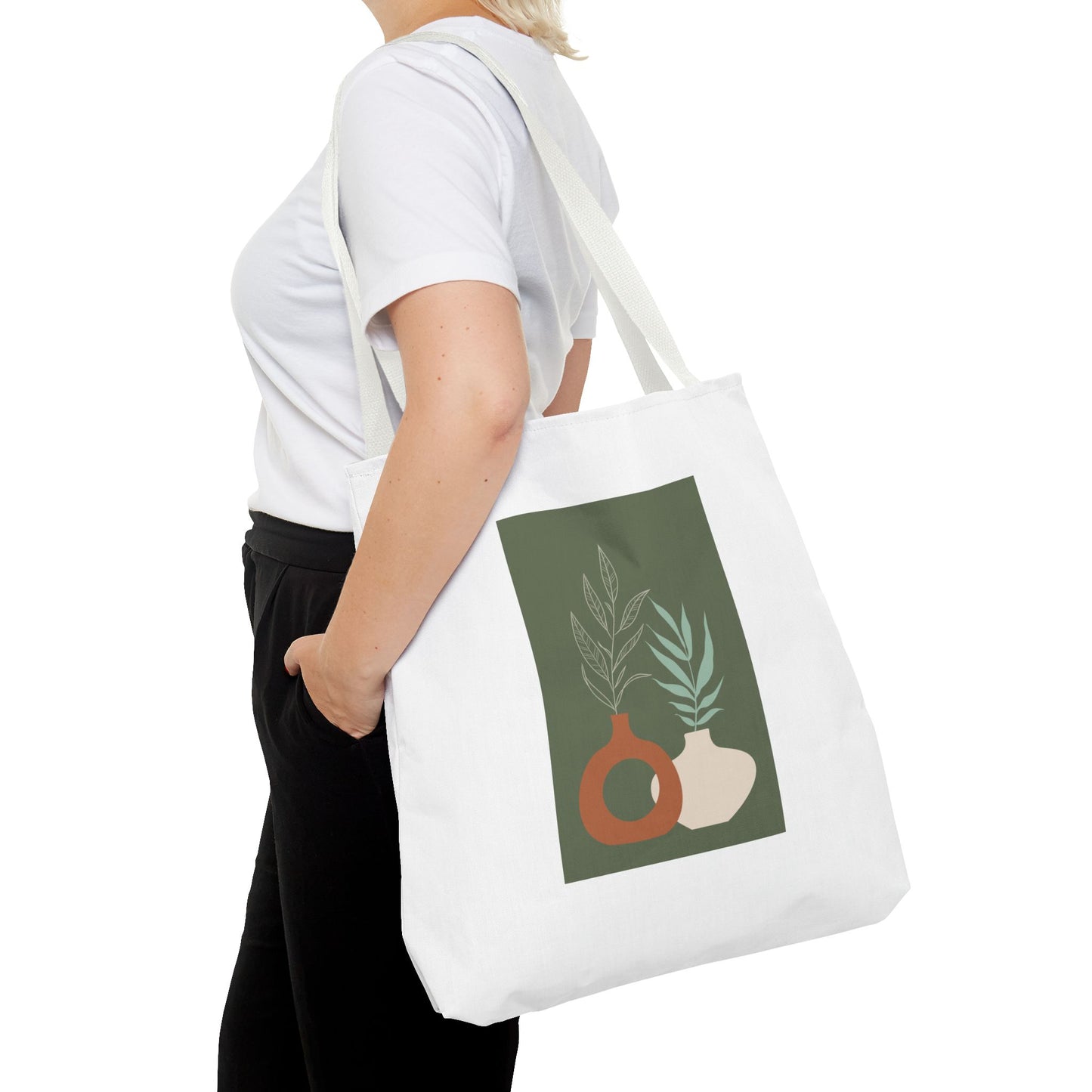 Stylish AOP Tote Bag, Eco-Friendly Shopping Bag, Reusable Carryall, Art Print Handbag, Gift for Her