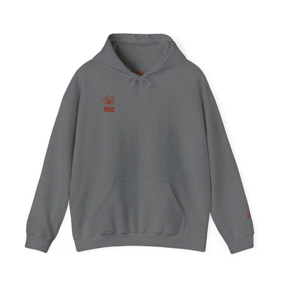 Artistic Unisex Hooded Sweatshirt - Cozy Streetwear, Casual Outfit, Perfect Gift, Fall Fashion, Graphic Hoodie