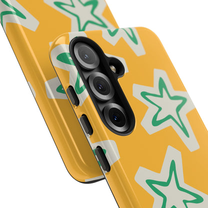 Retro Star Pattern Phone Case | Tough Cases, Colorful Cover for Phones, Phone Accessories, Gift for Her, Trendy Cases