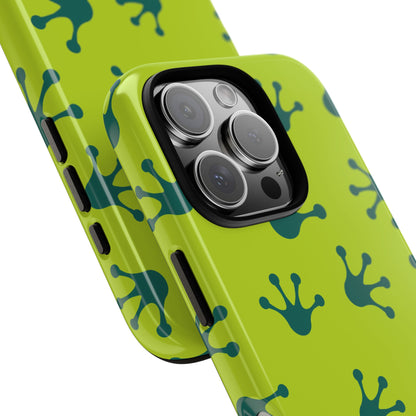 Frog Pattern Phone Case, Fun and Colorful Phone Cover, Durable Phone Protection, Gifts for Nature Lovers, Unique Accessory