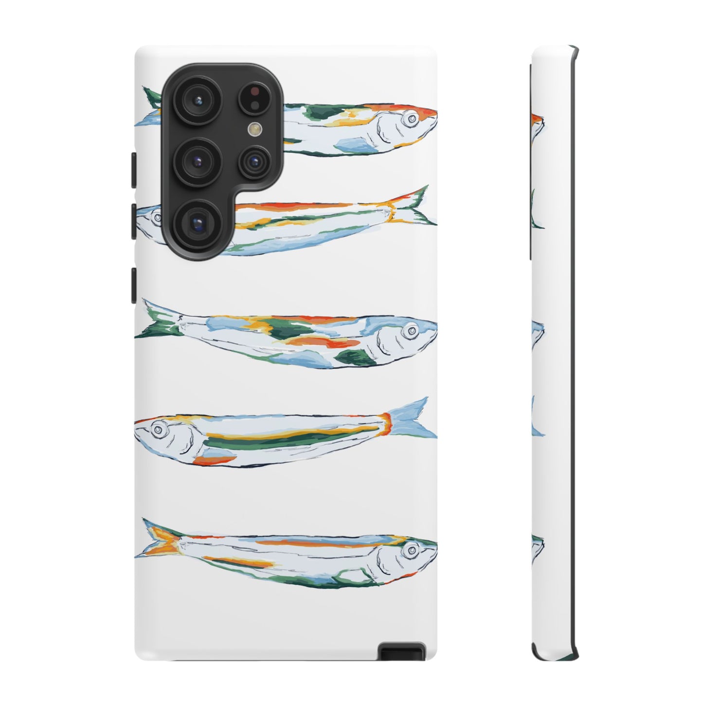Tough Cases – Artistic Fish Design Phone Case, Unique Gift for Aquatic Lovers, Perfect for Birthdays, Holidays, and Everyday Use, Quirky Cases, Fun Phone Cases