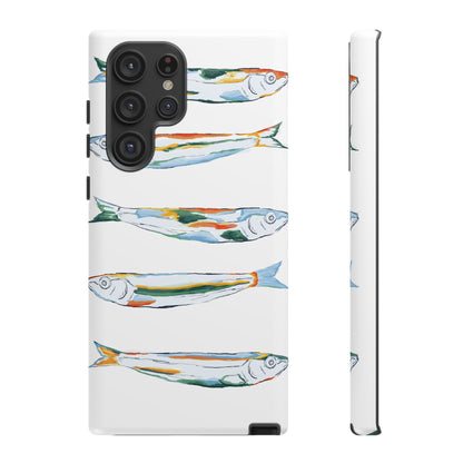 Tough Cases – Artistic Fish Design Phone Case, Unique Gift for Aquatic Lovers, Perfect for Birthdays, Holidays, and Everyday Use, Quirky Cases, Fun Phone Cases