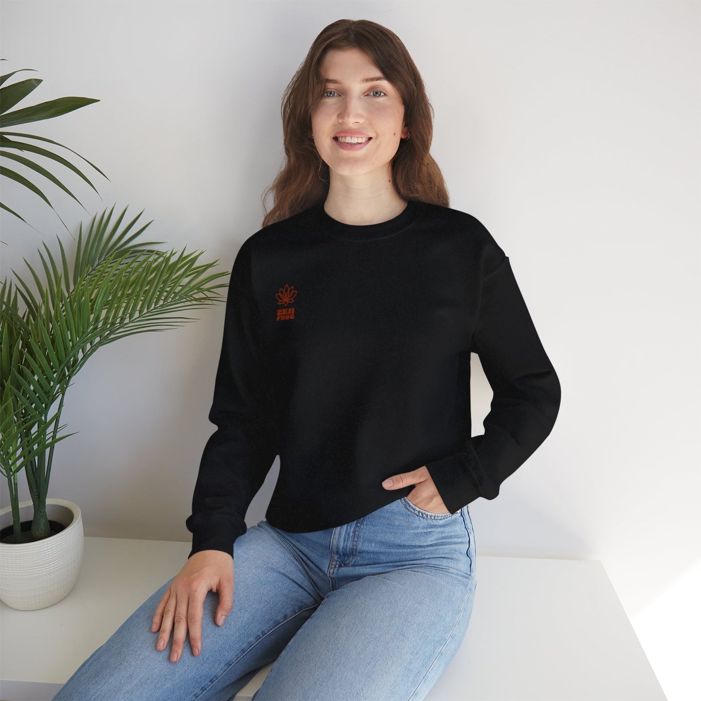 Cactus Art Crewneck Sweatshirt - Cozy unisex pullover, perfect for plant lovers, everyday wear, gifts for him/her, and casual outings