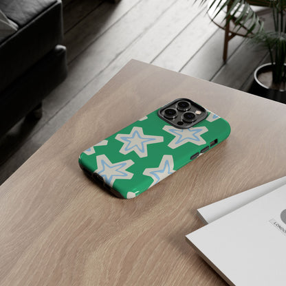 Retro Star Pattern Phone Case | Tough Cases, Colorful Cover for Phones, Phone Accessories, Gift for Her, Trendy Cases