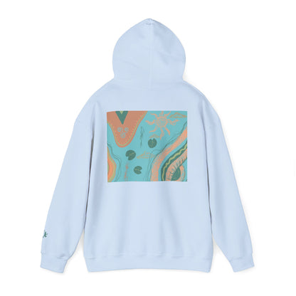 Chic Abstract Art Hoodie for Comfort & Style, Unisex Pullover, Cozy Sweatshirt, Trendy Gift for Art Lovers, Casual Outfit Must-Have