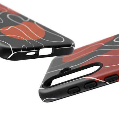 Stylish Phone Case with Abstract Design, Tough Cases for Modern Life, Trendy Phone Accessory, Unique Gift Idea, Holiday Present