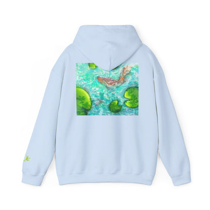 Nature-Inspired Unisex Hooded Sweatshirt, Comfortable Pullover, Casual Clothing, Eco-Friendly Gift, Chill Vibe Hoodie, Relaxing Outfit