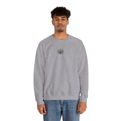 Sunset Wave Unisex Heavy Blend™ Crewneck Sweatshirt | Cozy, Relaxed, Casual Wear, Gift for Her, Gift for Him, Yoga, Meditation