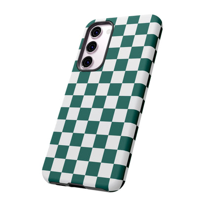 Stylish Checkered Phone Case, Protective Cover, Unique Gift, Trendy Accessory, Customizable Design, Ideal for All Ages