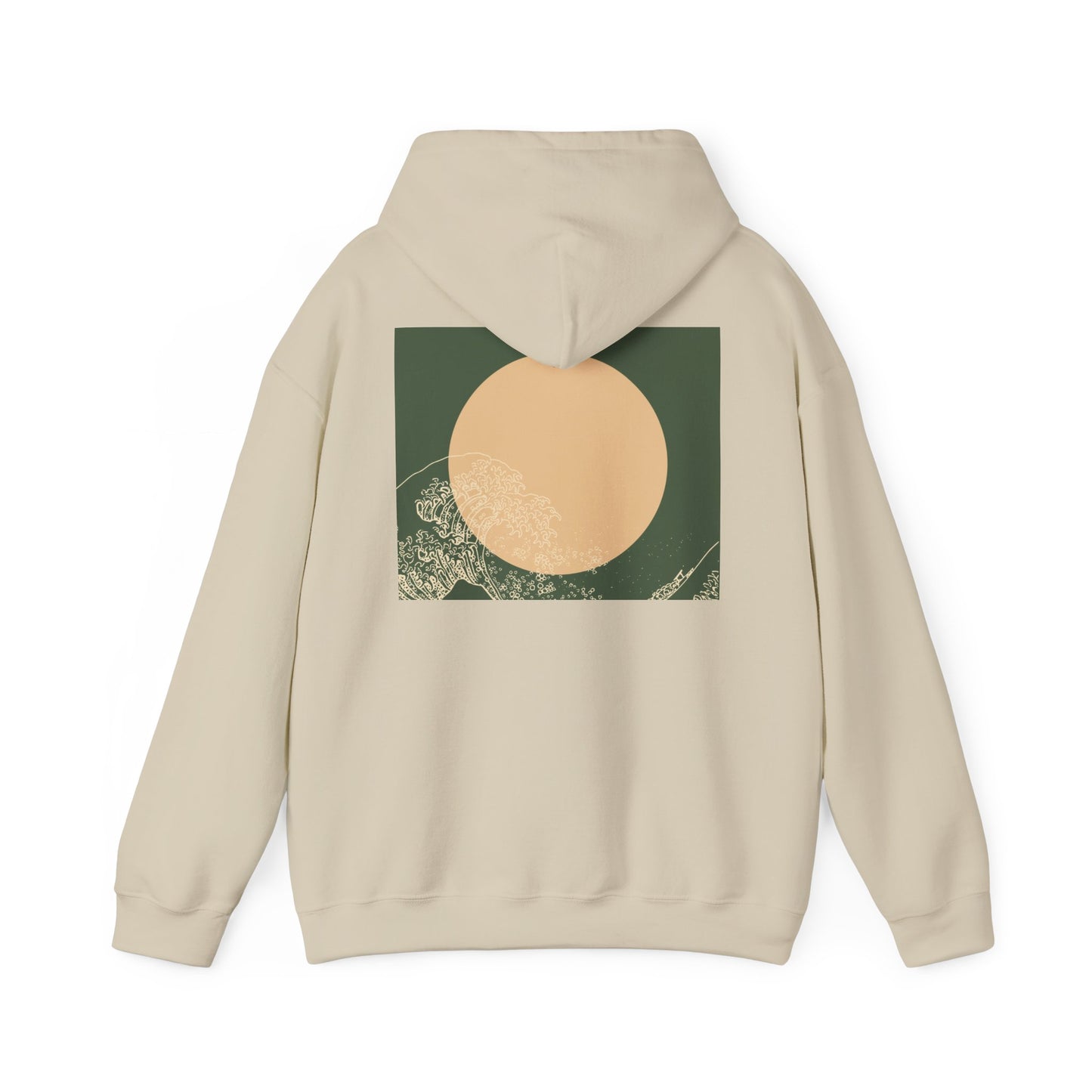 Zen Frog Unisex Hoodie | Relaxed Fashion, Cozy Sweatshirt, Unique Gift, Chill Vibes, Spring and Summer Style