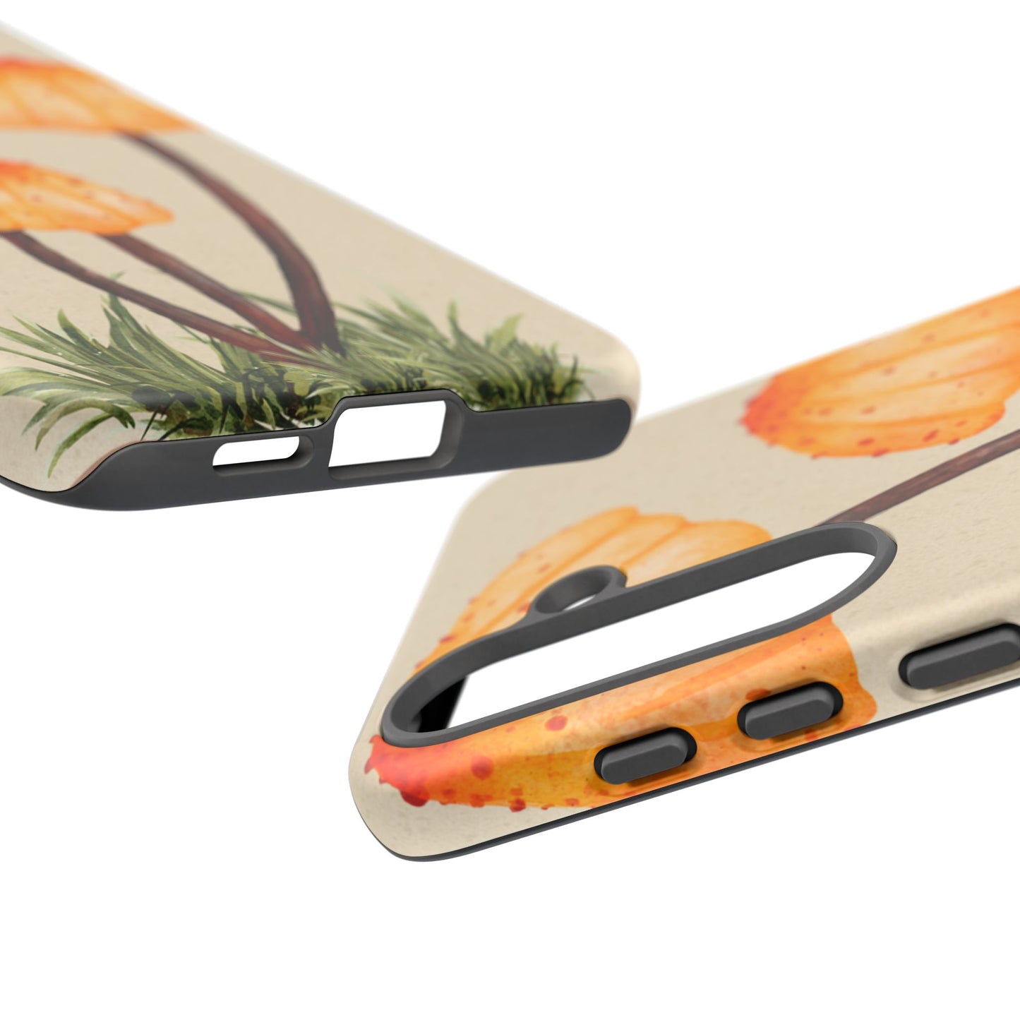 Mushroom Phone Case, Tough Cases for Nature Lovers, Unique Phone Covers, Gifts for Eco Enthusiasts, Fun Protective Cases