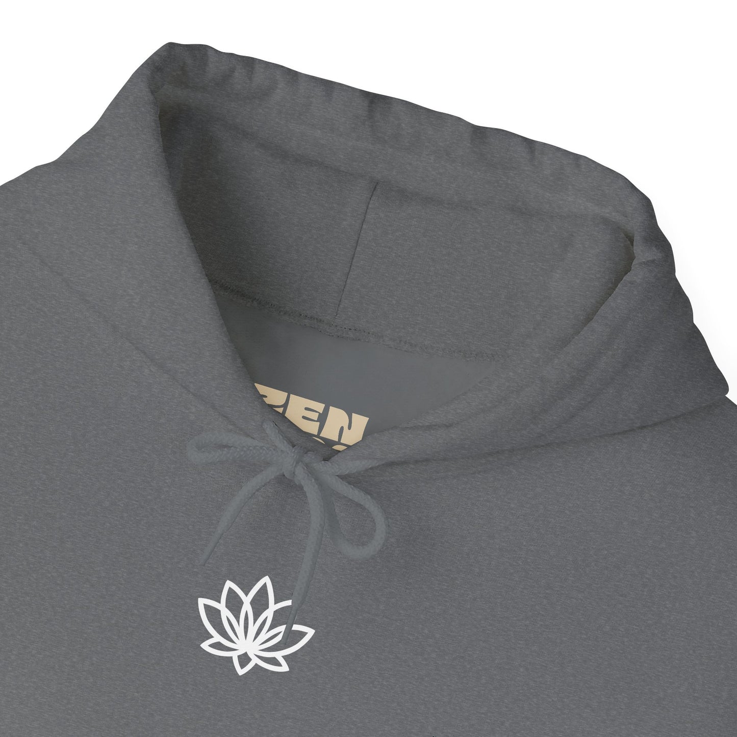 Lotus Flower Unisex Hoodie: Cozy Sweatshirt, Gift for Yoga Lovers, Meditation Apparel, Casual Streetwear, Nature-Inspired Wear, Artsy Collage, Cool Crewnecks