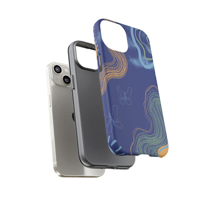 Artistic Phone Case, Abstract Phone Cover, Gift for Her, Modern Design, Boho Phone Case, Unique Phone Accessories