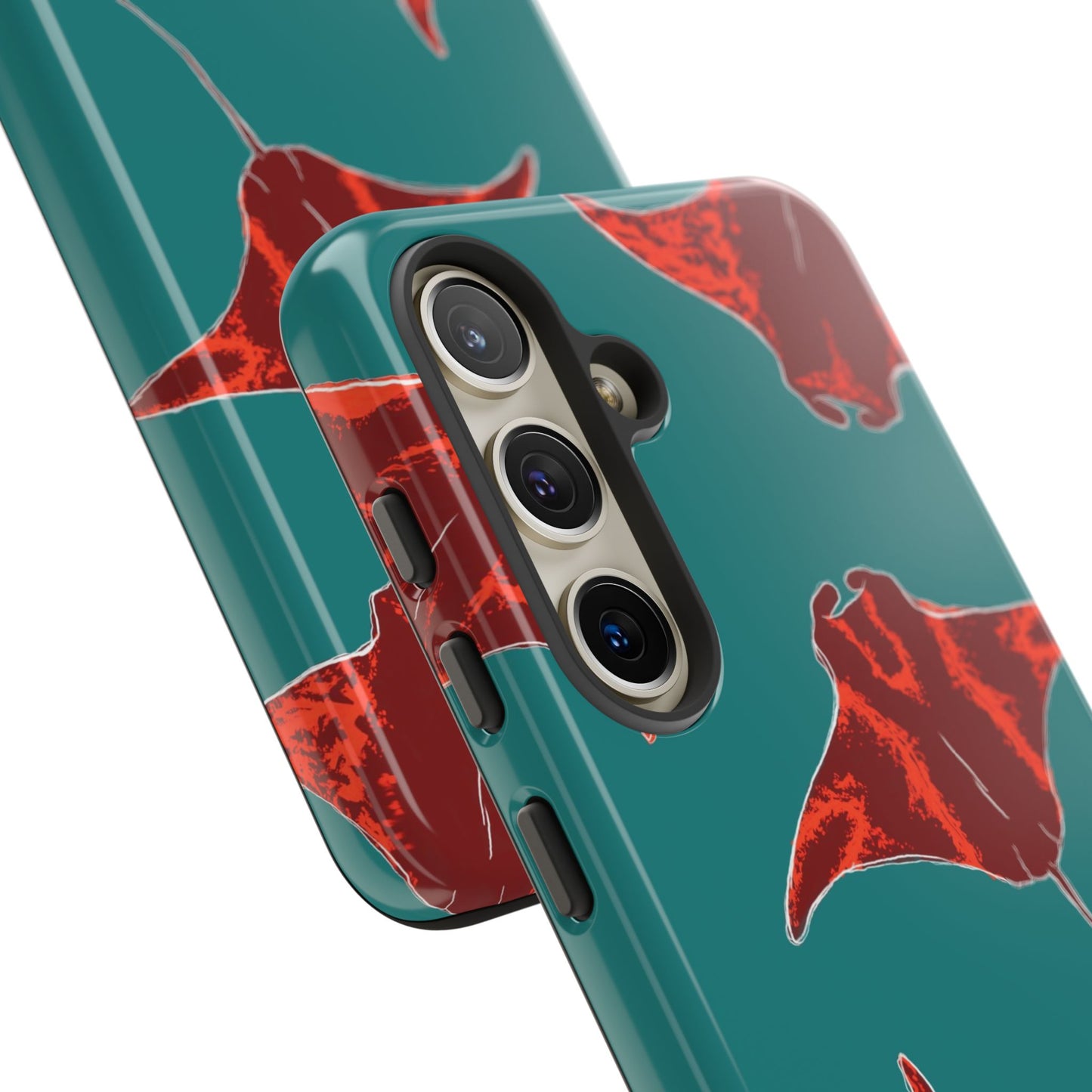 Manta Ray Phone Case, Tropical Phone Cover, Ocean Vibe Accessories, Summer Gift Idea, Marine Animal Merchandise