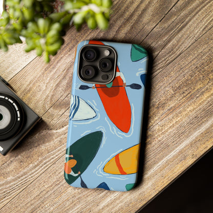 Kayak Phone Case - Tough Cases for Outdoor Enthusiasts, Birthday Gifts, Adventure Gear, Kayaking Accessories, Nature Lover Decor, Artsy Phone Cases