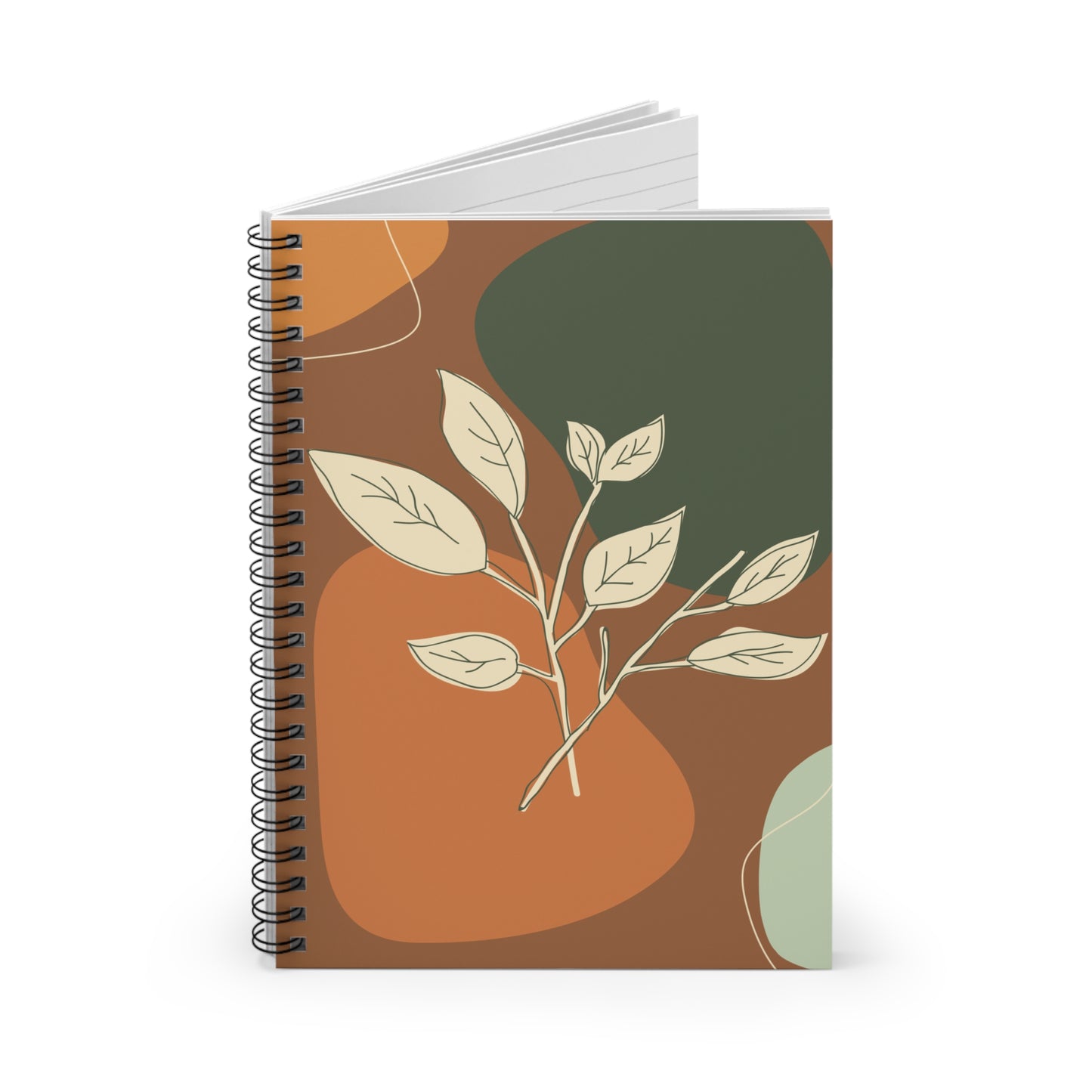 Boho Floral Spiral Notebook | Eco-Friendly Journal, Stationery Gift, Note-Taking, Daily Planner, School Supplies