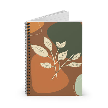Boho Floral Spiral Notebook | Eco-Friendly Journal, Stationery Gift, Note-Taking, Daily Planner, School Supplies