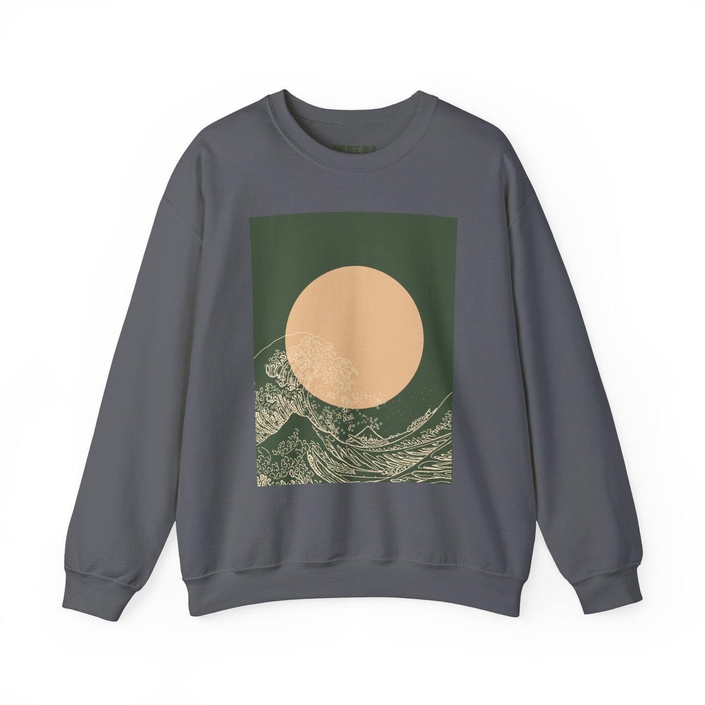 Nature-Inspired Unisex Crewneck Sweatshirt, Cozy Casual Wear, Gift for Outdoor Lovers, Perfect for Fall and Winter