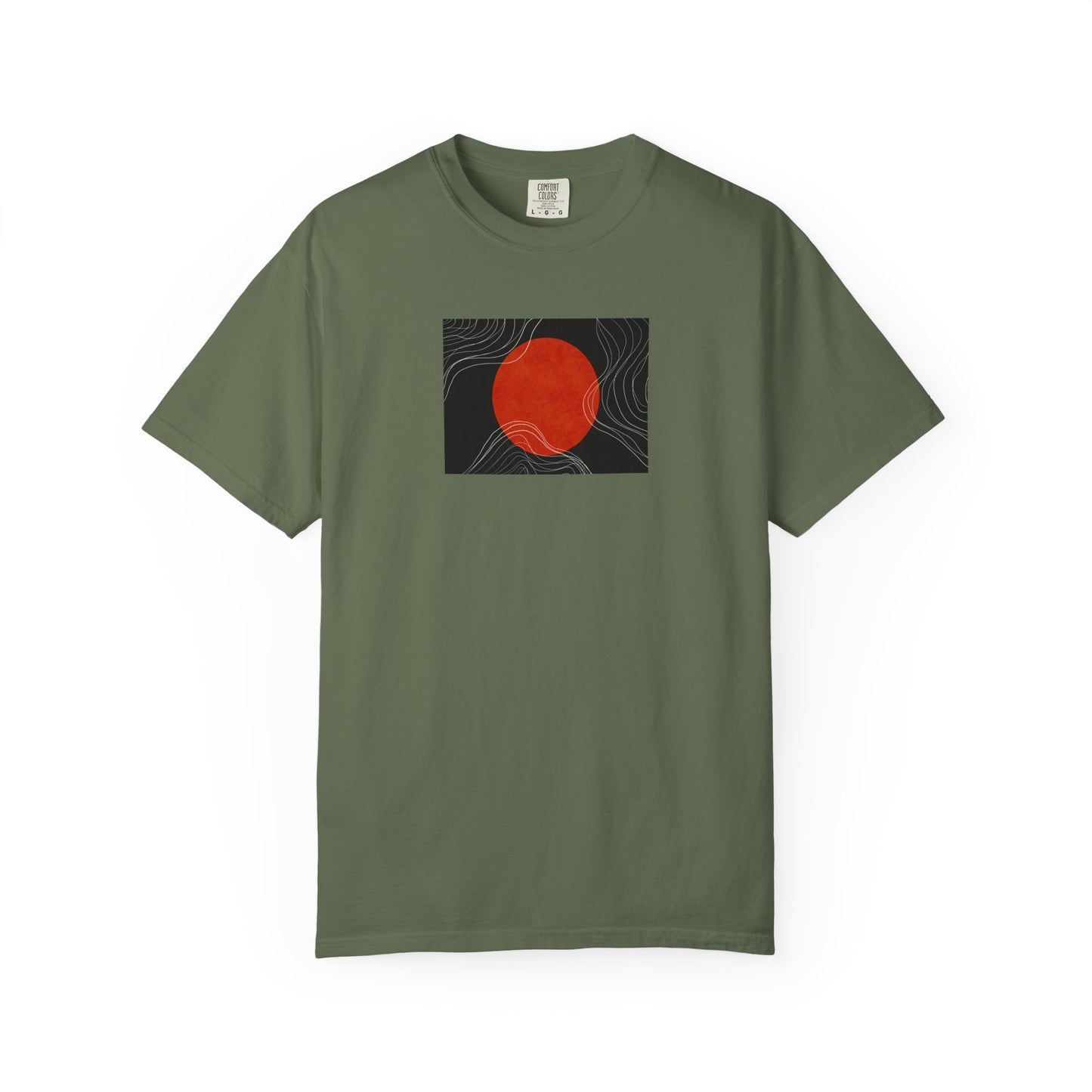 Sunset Vibes Unisex T-Shirt, Casual Summer Tee, Bohemian Shirt, Gift for Art Lovers, Men's and Women's Fashion