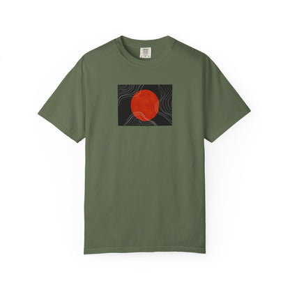 Sunset Vibes Unisex T-Shirt, Casual Summer Tee, Bohemian Shirt, Gift for Art Lovers, Men's and Women's Fashion