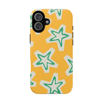 Retro Star Pattern Phone Case | Tough Cases, Colorful Cover for Phones, Phone Accessories, Gift for Her, Trendy Cases