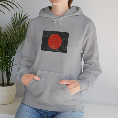 Minimalist Graphic Hoodie for Comfort, Cozy Sweatshirt for Everyday Wear, Trendy Hooded Pullover, Casual Gift for Friends
