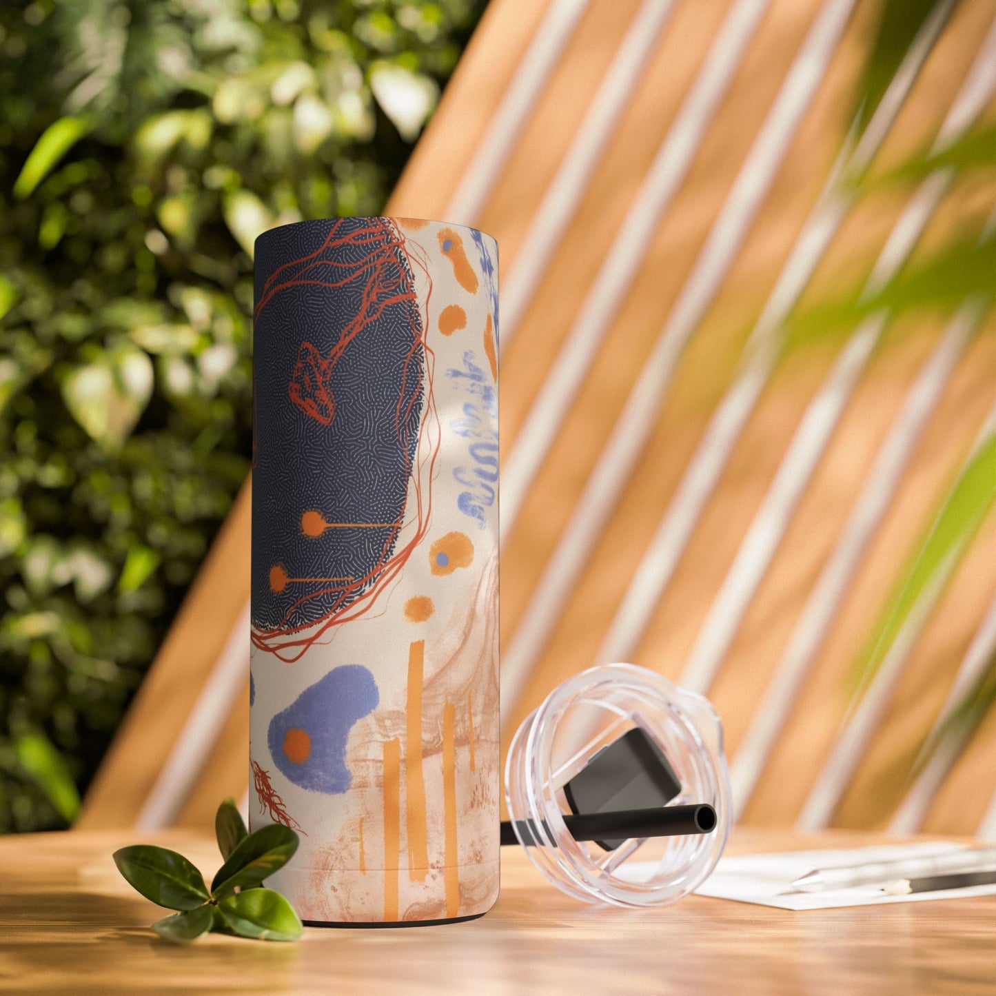 Artistic Skinny Tumbler | Unique 20oz Travel Mug | Eco-Friendly Hydration | Perfect Gift for Coffee Lovers, Art Enthusiasts, [...]