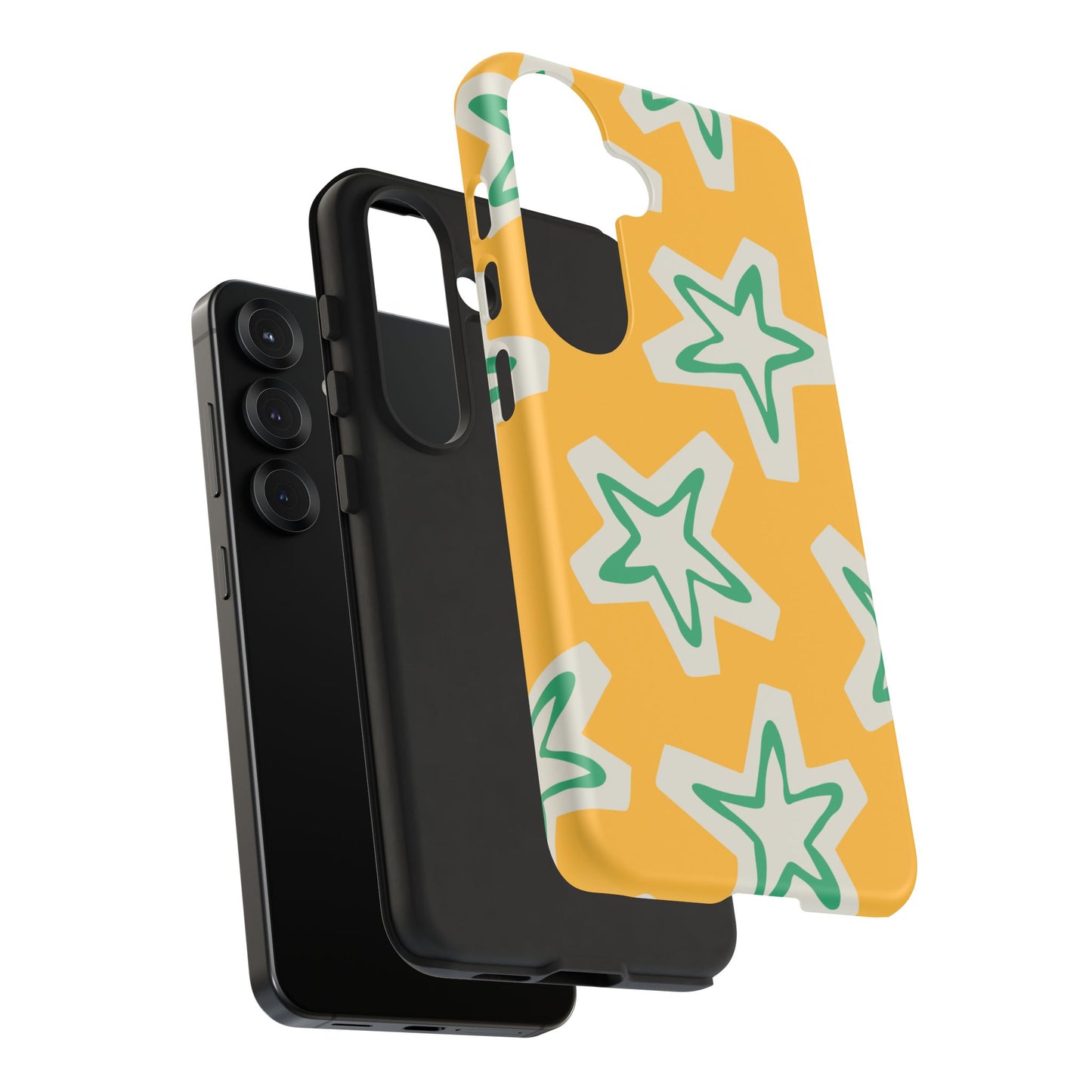 Retro Star Pattern Phone Case | Tough Cases, Colorful Cover for Phones, Phone Accessories, Gift for Her, Trendy Cases
