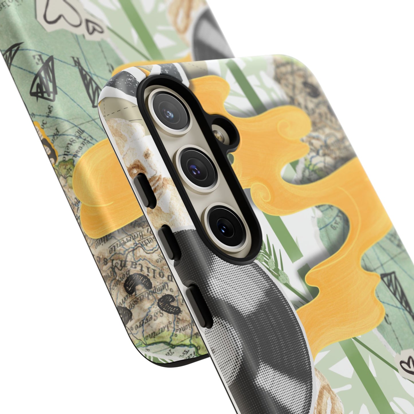 Artistic Phone Case, Unique Cell Phone Cover, Trendy Gifts for Music Lovers, Eco-Friendly Phone Accessory, Stylish Tech Gifts, Cool Cases, Unique Phone Cases