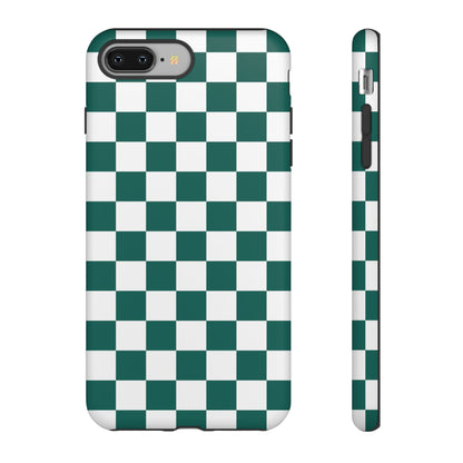 Stylish Checkered Phone Case, Protective Cover, Unique Gift, Trendy Accessory, Customizable Design, Ideal for All Ages