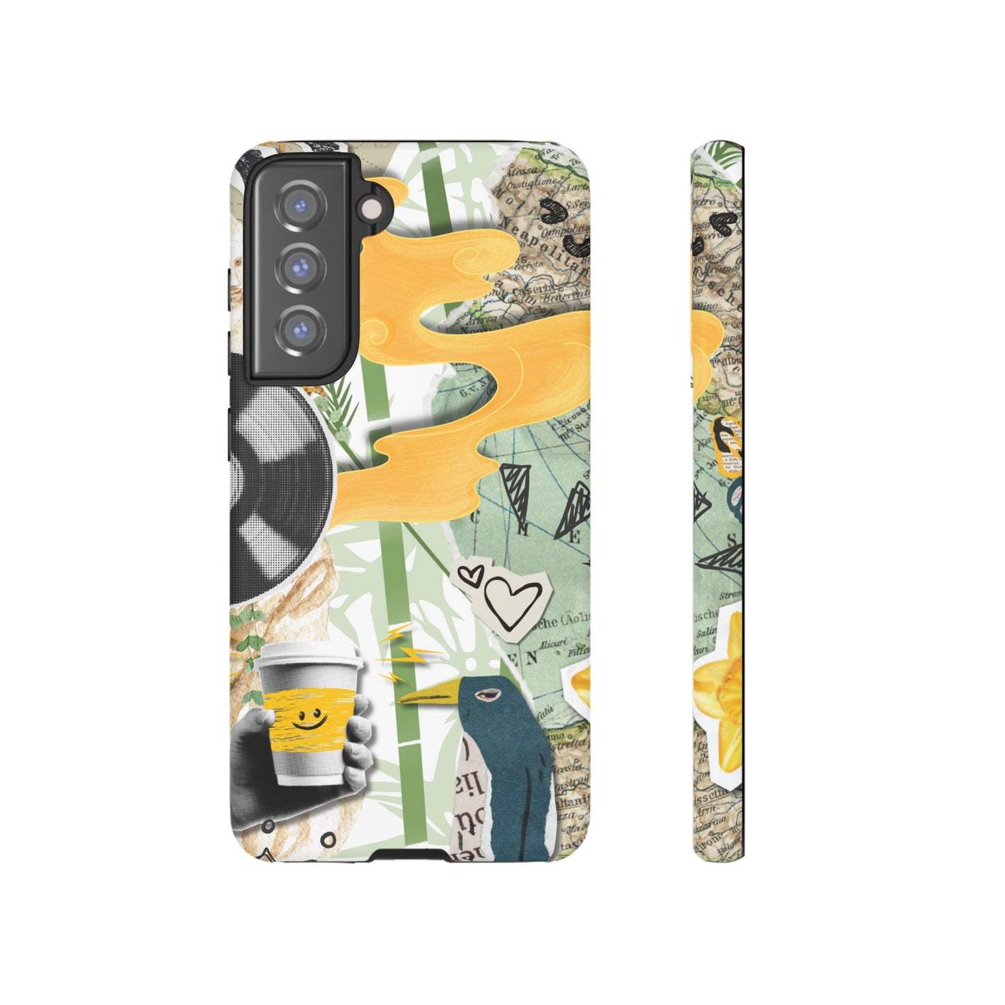 Artistic Phone Case, Unique Cell Phone Cover, Trendy Gifts for Music Lovers, Eco-Friendly Phone Accessory, Stylish Tech Gifts, Cool Cases, Unique Phone Cases