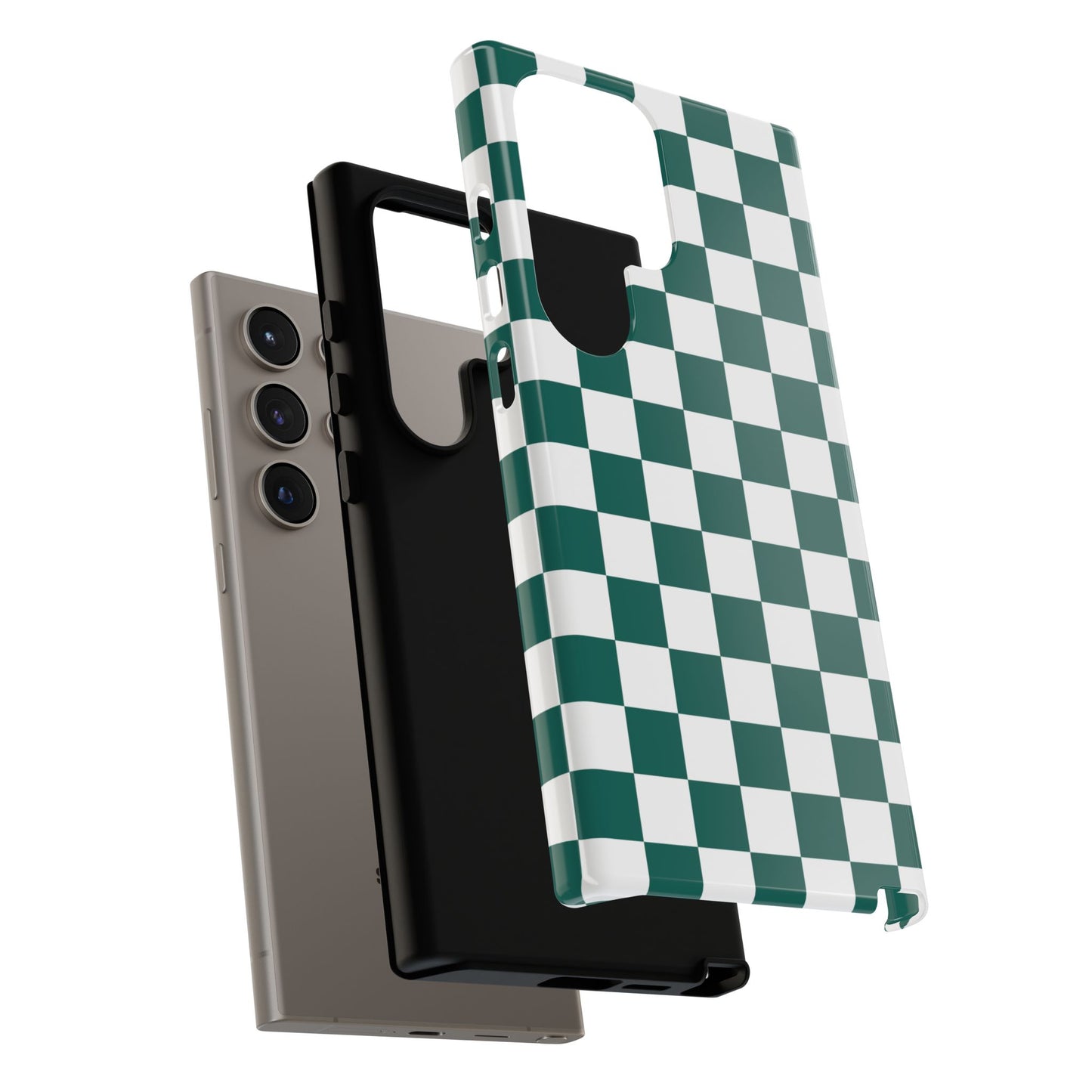 Stylish Checkered Phone Case, Protective Cover, Unique Gift, Trendy Accessory, Customizable Design, Ideal for All Ages