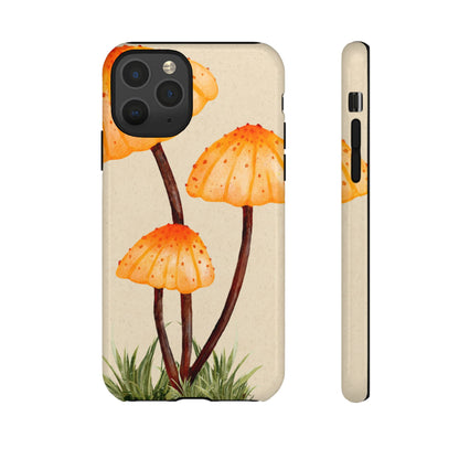 Mushroom Phone Case, Tough Cases for Nature Lovers, Unique Phone Covers, Gifts for Eco Enthusiasts, Fun Protective Cases
