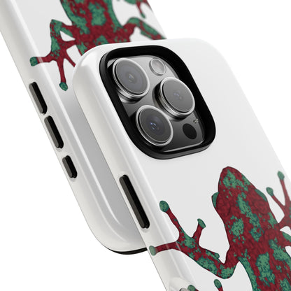 Frog Phone Case, Tough Cases, Eco-Friendly Phone Accessories, Unique Gifts for Nature Lovers, Cute Frog Design
