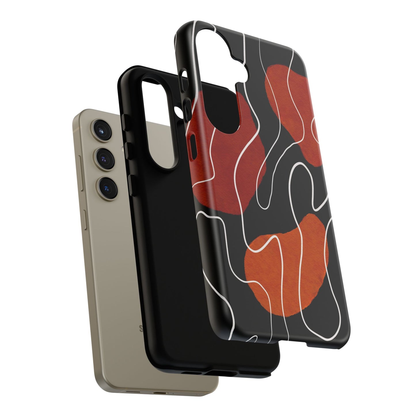 Stylish Phone Case with Abstract Design, Tough Cases for Modern Life, Trendy Phone Accessory, Unique Gift Idea, Holiday Present