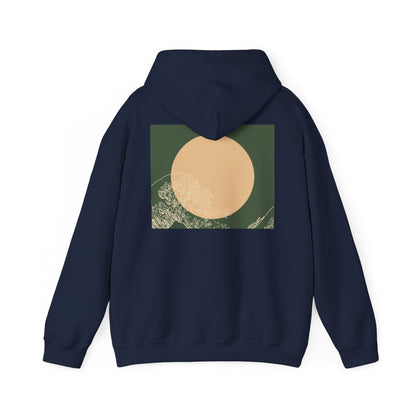 Zen Frog Unisex Hoodie | Relaxed Fashion, Cozy Sweatshirt, Unique Gift, Chill Vibes, Spring and Summer Style