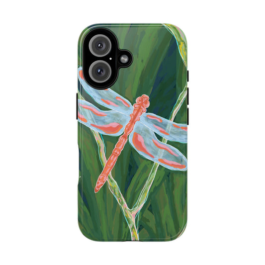 Dragonfly Phone Case, Tough Cases for Nature Lovers, Unique Phone Cover, Eco-Friendly Gift, Colorful Protection