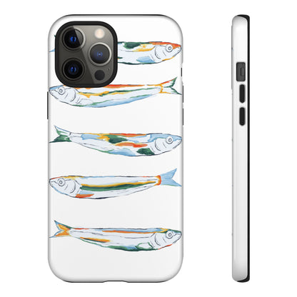 Tough Cases – Artistic Fish Design Phone Case, Unique Gift for Aquatic Lovers, Perfect for Birthdays, Holidays, and Everyday Use, Quirky Cases, Fun Phone Cases