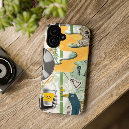 Artistic Phone Case, Unique Cell Phone Cover, Trendy Gifts for Music Lovers, Eco-Friendly Phone Accessory, Stylish Tech Gifts, Cool Cases, Unique Phone Cases