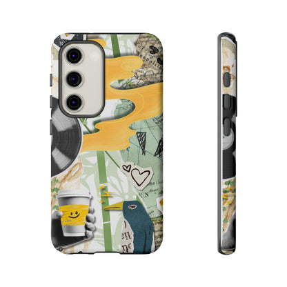 Artistic Phone Case, Unique Cell Phone Cover, Trendy Gifts for Music Lovers, Eco-Friendly Phone Accessory, Stylish Tech Gifts, Cool Cases, Unique Phone Cases