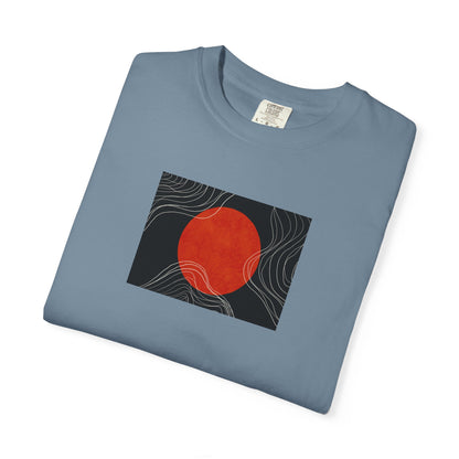 Sunset Vibes Unisex T-Shirt, Casual Summer Tee, Bohemian Shirt, Gift for Art Lovers, Men's and Women's Fashion