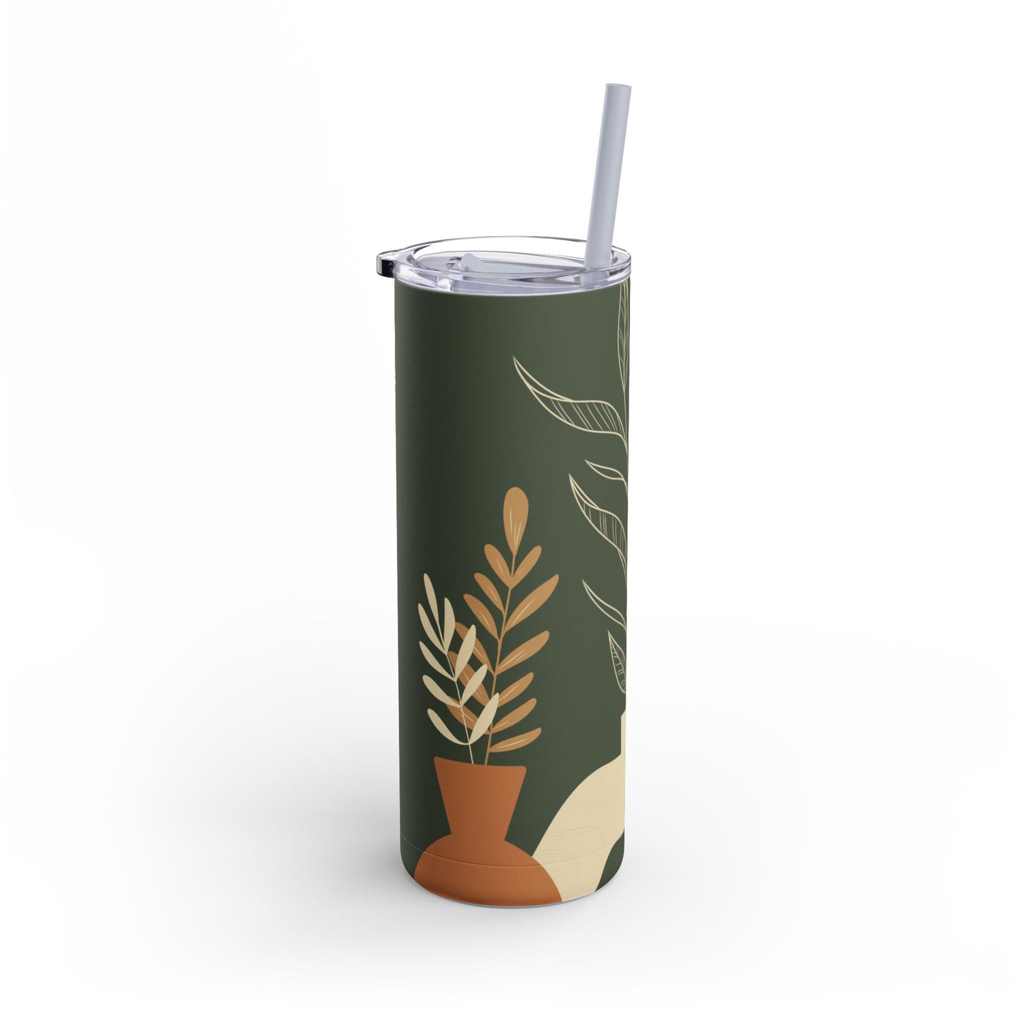 Boho-Inspired Tumbler, Modern Minimalist, Matte, Gift for Her, Mother's Day Gift, Nature Tumbler