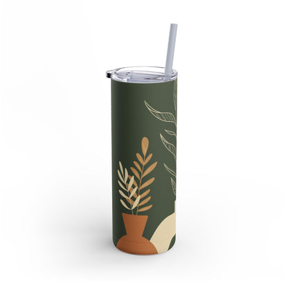 Boho-Inspired Tumbler, Modern Minimalist, Matte, Gift for Her, Mother's Day Gift, Nature Tumbler