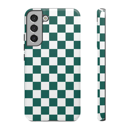 Stylish Checkered Phone Case, Protective Cover, Unique Gift, Trendy Accessory, Customizable Design, Ideal for All Ages