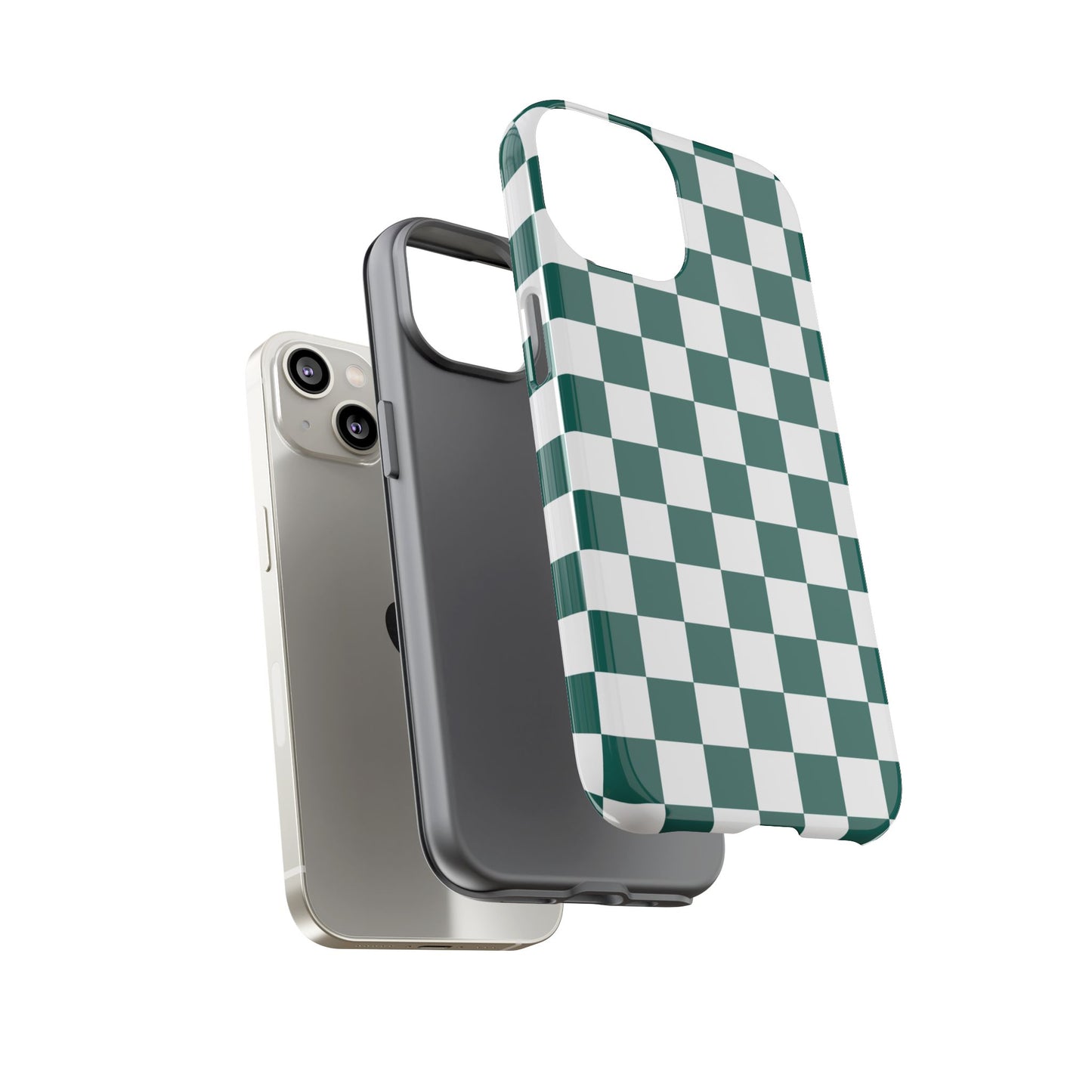 Stylish Checkered Phone Case, Protective Cover, Unique Gift, Trendy Accessory, Customizable Design, Ideal for All Ages